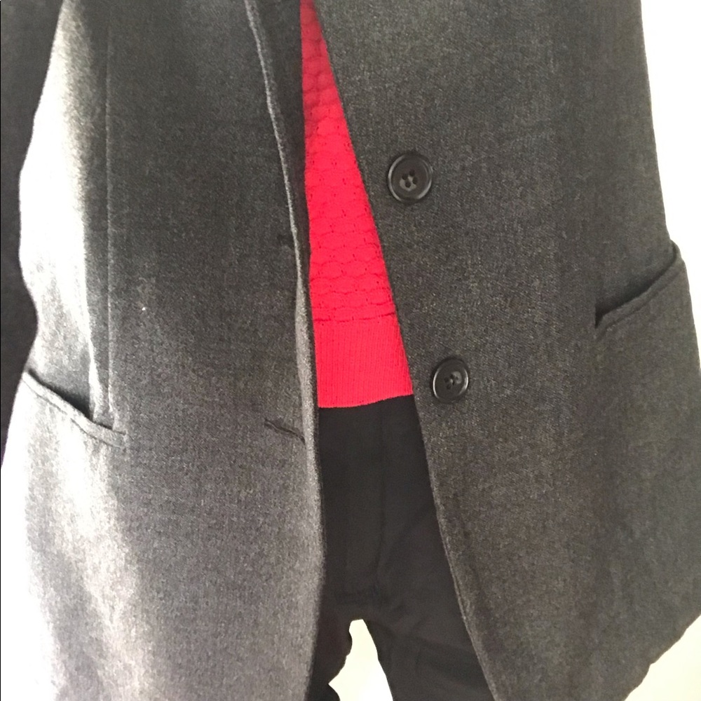 Saba Grey Wool Blazer - Picture 13 of 14
